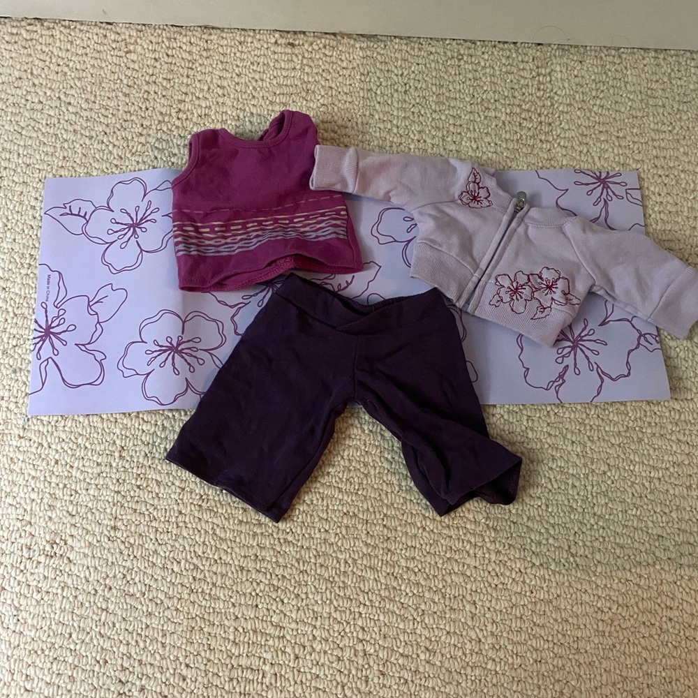 american girl yoga set - Picture 1 of 5